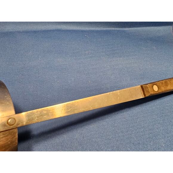 Vintage Flint Arrowhead Stainless Steel Soup Ladle w/Black Handle - USA - Picture 8 of 9